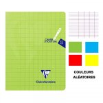 Cahier d'�criture - 17x22(cm) - grands carreaux - 32 pages - couverture en polypro - sans spirale - clairefont ...