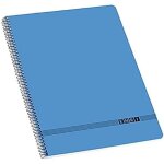 Cahier - enri - quarto - couverture souple - 80 pages - bleu