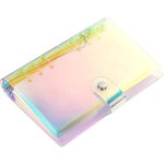 Cahier feuille detachable, cahier classeur souple cahier spirale pvc souple transparent cahier carnet ...