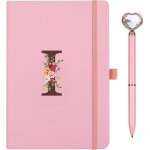 Cahier journal en pu cuir, a5 carnet de notes avec stylo coeur, journal intime, carnet de voyage avec ...