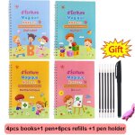 Cahier de pratique de la magie fran�aise, cahier d'apprentissage des nombres en ecriture fran�aise, pour ...