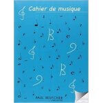 Cahier de musique 12 port�es papier ivoire