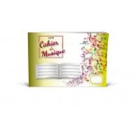 Cahier de musique 4 portees / recueil