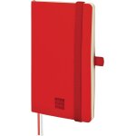 Cahier nexo couverture souple dotted - pointill rouge petit cahier a feuilles microperfores pochette ...