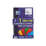 Cahier - oxford - folio - 215 x 310 mm - 160 pages - dos rigide - assortiment de couleurs