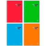 Cahier - pacsa - superblock extra - 120 feuilles - a4 couverture rigide - 5x5 carreaux