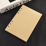 Cahier recharge spiral binder, page intrieure, grille, ligne vierge, journal, agenda, plannerschool ...