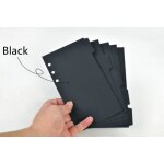 Cahier recharge spiral binder, page intrieure, grille, ligne vierge, journal, agenda, plannerschool ...