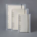 Cahier recharge spiral binder, page intrieure, grille, ligne vierge, journal, agenda, plannerschool ...