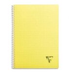 Cahier reliure integrale 180p a4 5x5 linicolor