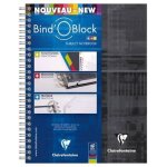 Cahier a reliure integrale bind'o block a5 + 5x5 + 3 intercalaires repositionnables Cahier a reliure integrale bind'o block a5 + 5x5 + 3 intercalaires repositionnables