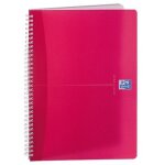 Cahier a reliure integrale polypro colours 180p a4 5x5