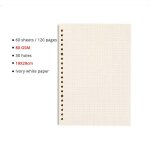 Cahier de reliure pour tous les jours, bloc - notes, bloc - notes, grille, lign, pointill, vierge, ...