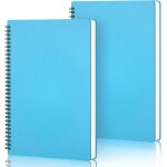 Cahier spirale a4 - 2 pices bloc note carreaux - 21x29. 2cm carnet de notes - 100g / m papier carreaux ...
