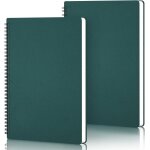 Cahier spirale a4 - 2 pices carnet de notes carreaux - 21x29. 2cm notebook a4 cahier spirale - 100g ...