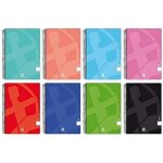Cahier a spirales - unipapel - lot de 10 - 80 pages - lignes bleues - format a5