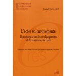 Cahiers de la recherche sur l'ducation et les savoirs hors - srie n 5 - l'cole en mouvements - dynamiques ...