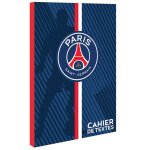 Cahier de texte paris saint - germain - 6 onglets
