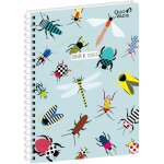 Cahier de textes - spiral - franais - animascot - multicolore - journalier - 15x21 cm - papier clairefontain ...