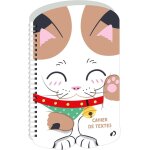 Cahier de textes - spiral - franais - kawaii - multicolore - journalier - 15x21 cm - papier clairefontaine ...