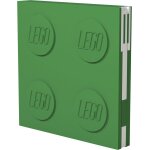 Cahier verrouillable lego avec stylo gel - vert fonc�