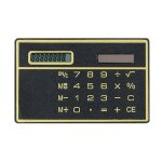 Calculatrice d'�nergie solaire ultra mince, mini calculatrice portable avec ecran tactile, conception ...