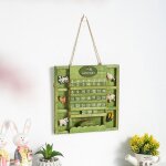 Calendrier d'art mural cr�atif avec trou d�coratif pour femmes et hommes, cadeau de pendaison de cr�maill�re ...