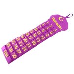 Calendrier en feutre eid mubarak, calendrier mural en tissu, bricolage