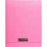 Calligraphe cahier piqu� polypro 24x32 cm 48p s�y�s 90g rose