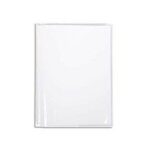 Calligraphe prot�ge - cahier cristal transparent 12 / 100e 21 x 29, 7 cm avec porte - etiquette