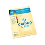 Canson 200003164 pochette papier a dessin mi - teintes 8 feuilles 160g a3 couleurs vives