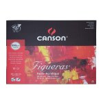 Canson bloc 10 feuilles papier dessin  figueras , 460 x 380 mm, 290 g / m2