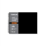 Canson carnet de croquis one, 279 x 216 mm, noir