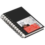 Canson carnet esquisse artbook one, a5, 80 feuilles, noir
