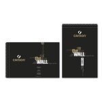 Canson the wall album spiral� petit cot� 30 feuilles extra lisse 220 g a4 blanc