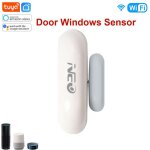 Capteur d'ouverture / fermeture de porte sans fil tuya, d�tecteur intelligent d'ouverture / fermeture ...
