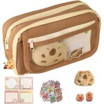 Capybara trousse a crayons grande capacit� multicouche avec fermeture eclair pour adolescent et rentr�e ...