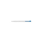 Caran d'ache 0825. 160 stylo bille 825 eco en r�sine et acier inoxydable bleu / blanc
