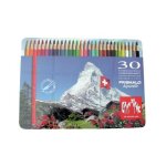 Caran d'ache prismalo lot de 30 crayons de couleur aquarelle couleurs assorties