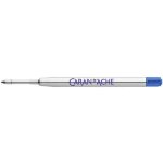 Caran d'ache recharge pour stylo roller, bleu