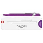 Caran d'ache stylo a bille 849 colormat - x, violet