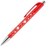 Caran d'ache stylo a bille 888 infinite, croix suisse
