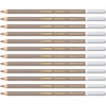 Carbothello crayon de couleur lot x 12 crayons pastel fusain chair clair (1400 / 681)