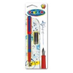 Carioca stylo plume 2 cartouches d'encre