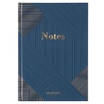Carnet a5 lign - bleu nuit