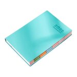 Carnet de calendrier a5 doubl� de 400 pages, pour la gestion de projets, calendrier personnel