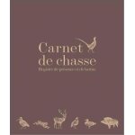 Carnet de chasse - registre de pr�sence et de battue
