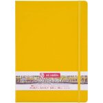 Carnet croquis a4 jaune 80 feuilles 140g royal talens
