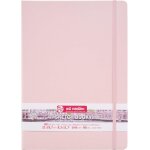 Carnet de croquis rose pastel 21x29. 7cm - papier sans acide 140g - 80 feuilles - idal pour crayon pastel ...