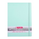 Carnet - croquis - dessin - a4 - 21x29, 7cm - 80 pages - 140g - vert menthe - sakura